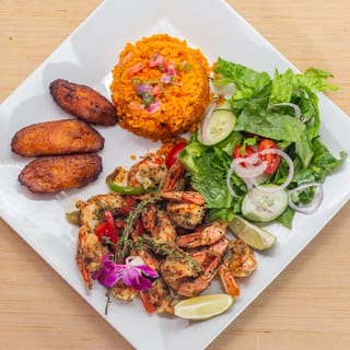 Shrimp Cubana